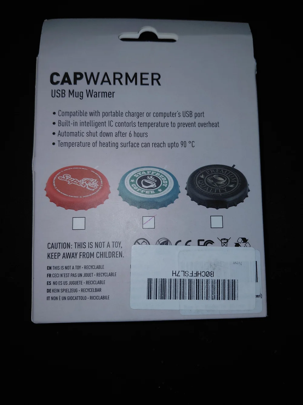 CapWarmer